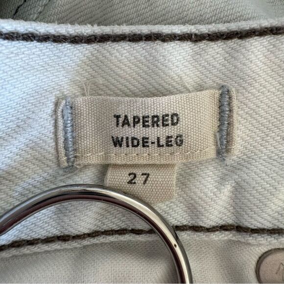 Madewell Tapered Wide Leg Jeans H5843 Size 27 - Picture 11 of 12
